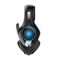 Наушники Crown CMGH-101T Black/Blue, фото №3