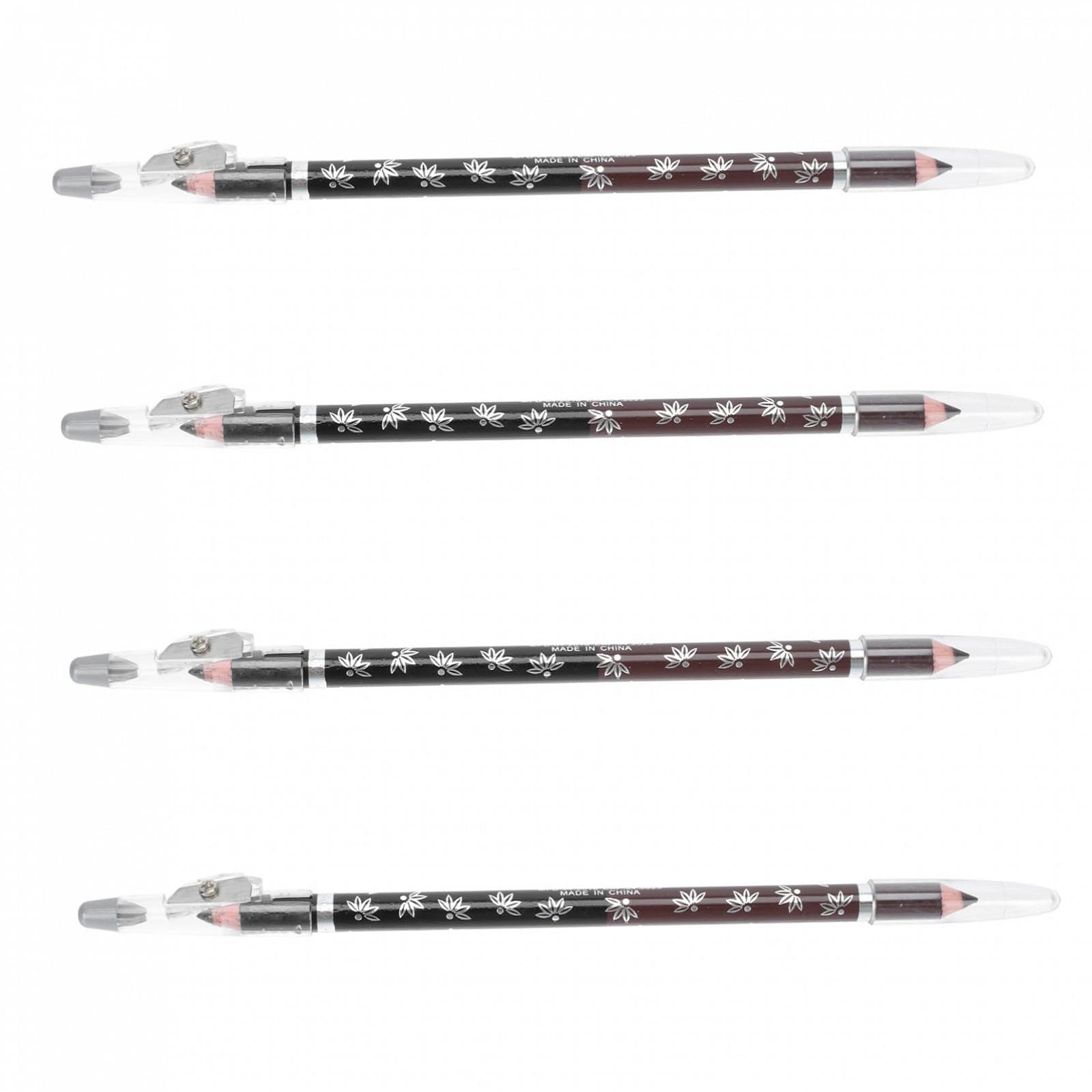 Олівець для брів HONMEET двосторонній 4 штуки, фото №1 Олівець для брів HONMEET двосторонній 4 штуки, фото №1