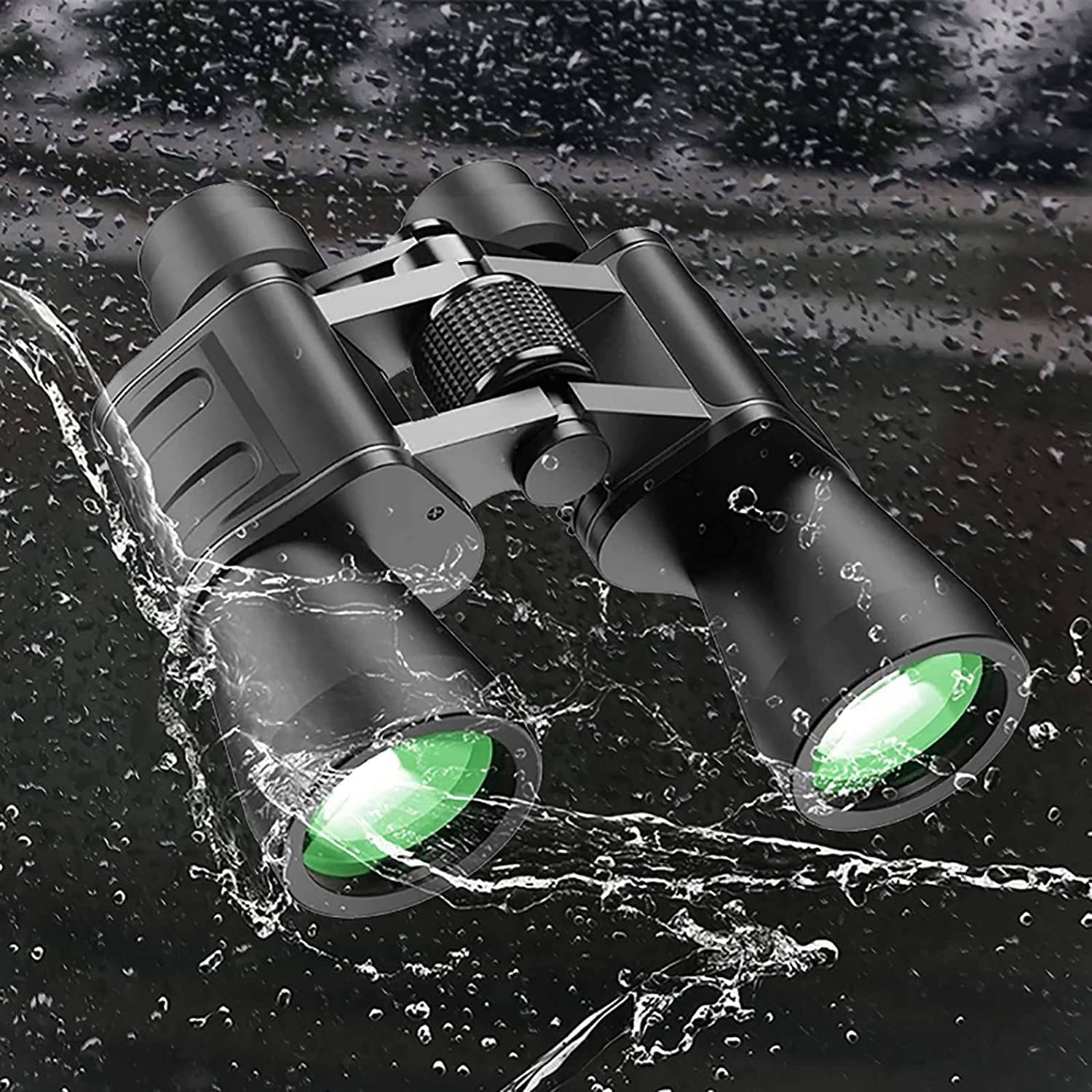 Біноклі mansH Professional 20x50 Нічного бачення Водонепроникні Чорний, фото №3 Біноклі mansH Professional 20x50 Нічного бачення Водонепроникні Чорний, фото №3