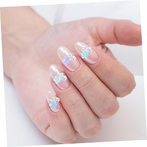 Підвіски для нігтів minkissy 30 шт, маленькі намистини synthetic.ua - Фото 1