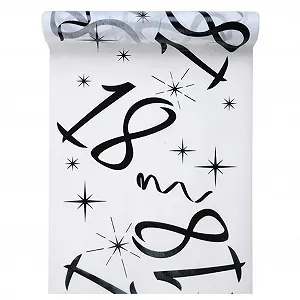 Купити Дорожка на стіл Santex Birthday 5192 5 м x 30 см Біла - Фото 1 Дорожка на стіл Santex Birthday 5192 5 м x 30 см Біла - Фото 1