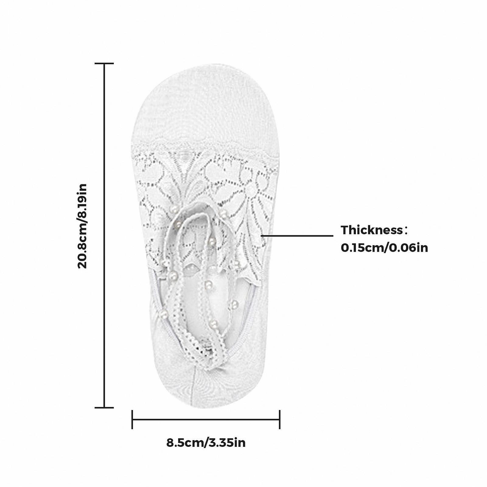 Носки Fulenyi Без следа Кружевные Женские Белые, фото №5