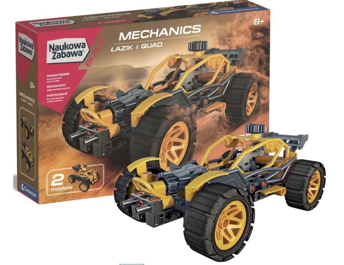 Набір Clementoni Laboratory Mechanic Rover and Quad Clementoni, фото №4