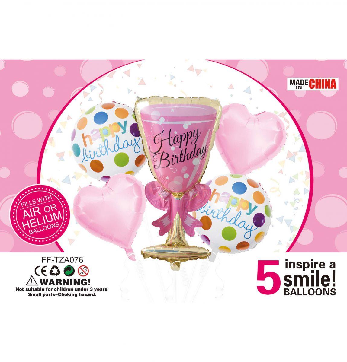 Набір надувних кулів Бокал MiC (FF-TAZ076), фото №1