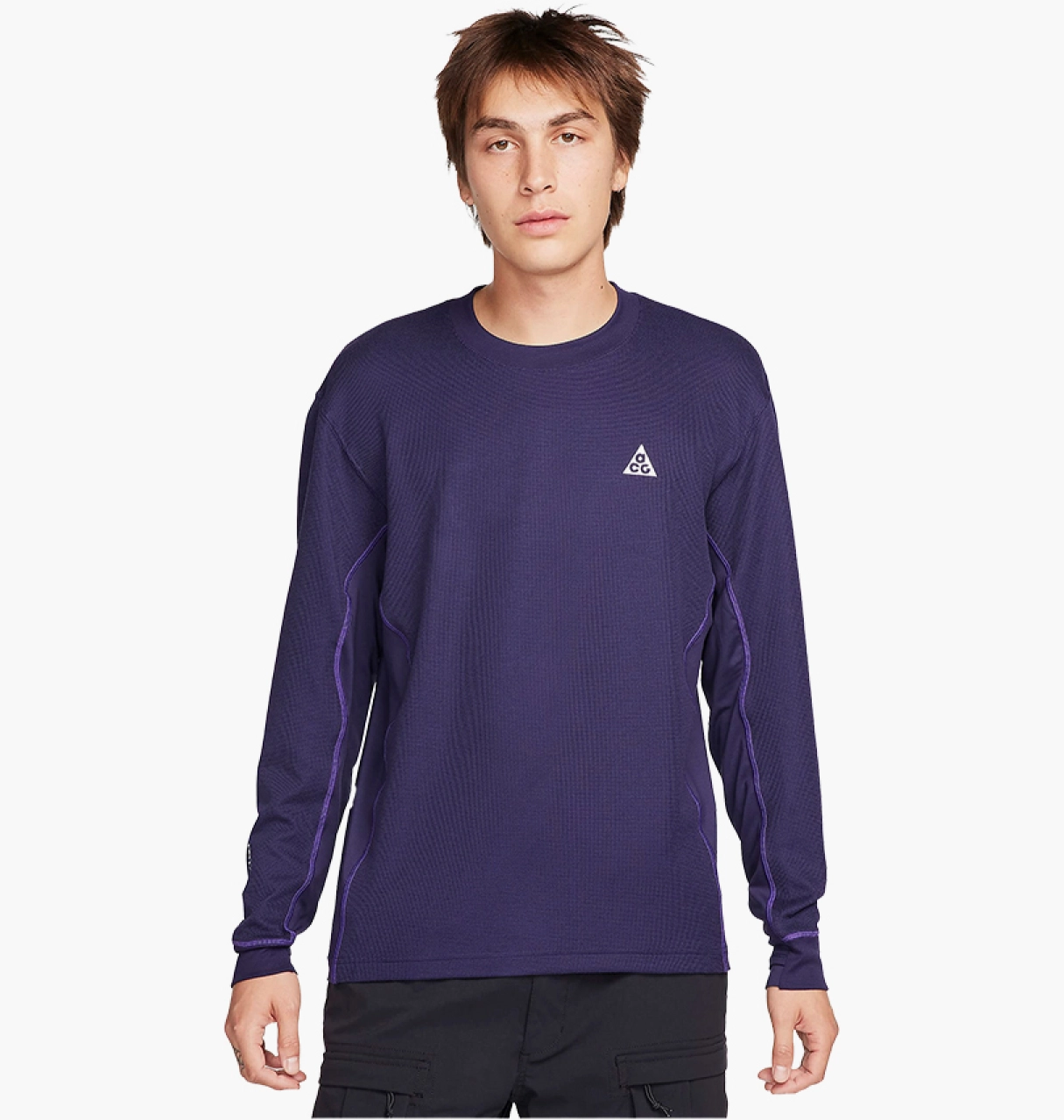 Лонгслів Nike ACG Dri-FIT ADV Goat Rocks Long Sleeve Winter T-Shirt Purple ink XXL, фото №1