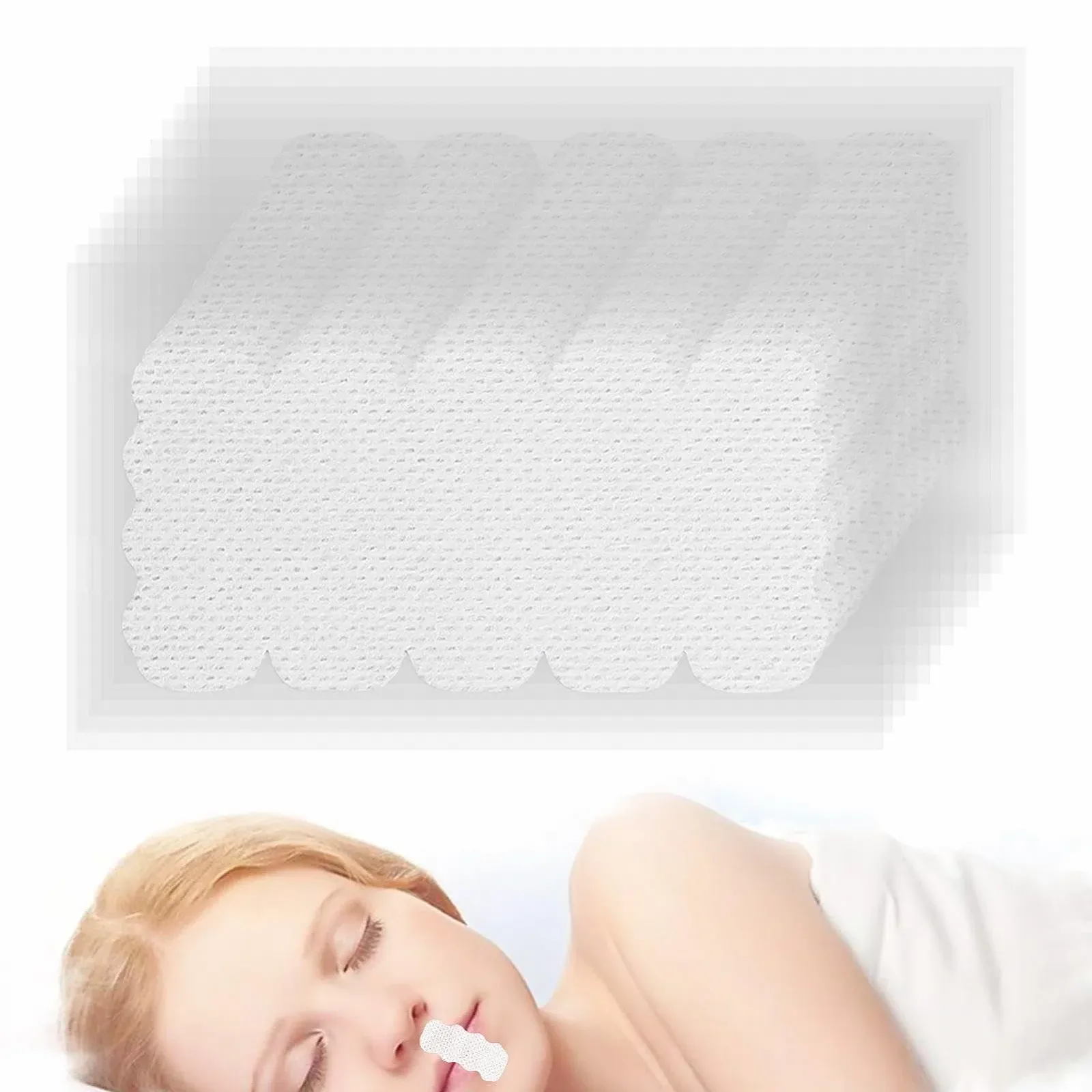 Смужка для рота проти хропіння, 400 шт., М'які, фото №1