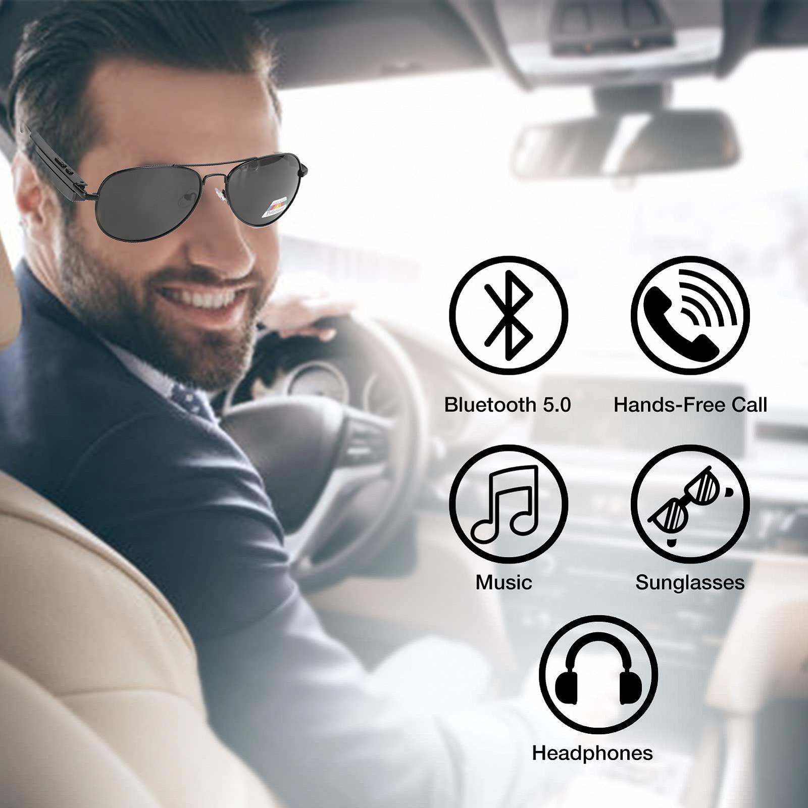 Смарт Окуляри Annadue з Навушниками Bluetooth 5.0, фото №4