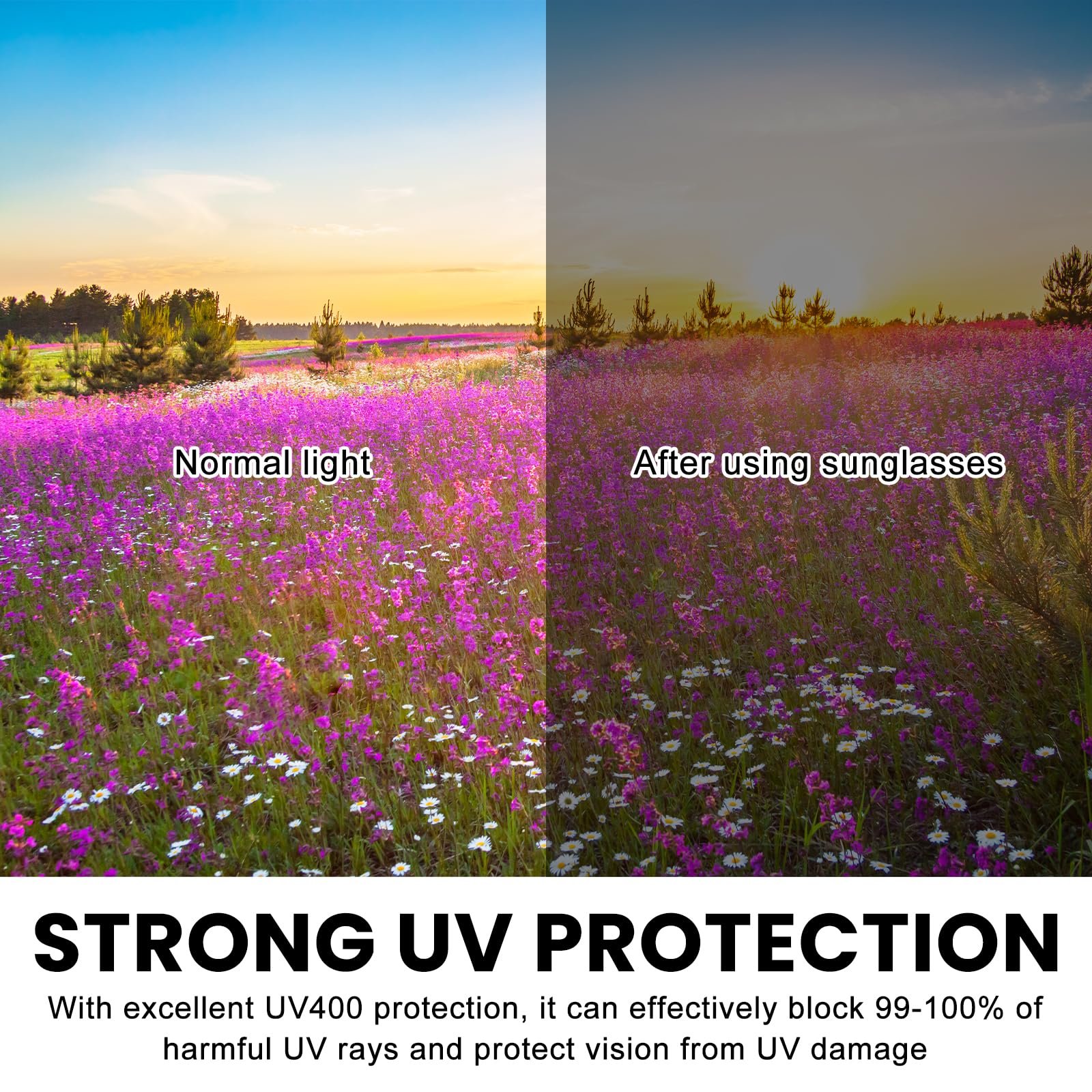 Жіночі сонцезахисні окуляри SPORWAY Вінтажні окуляри Agent Чорний, фото №6