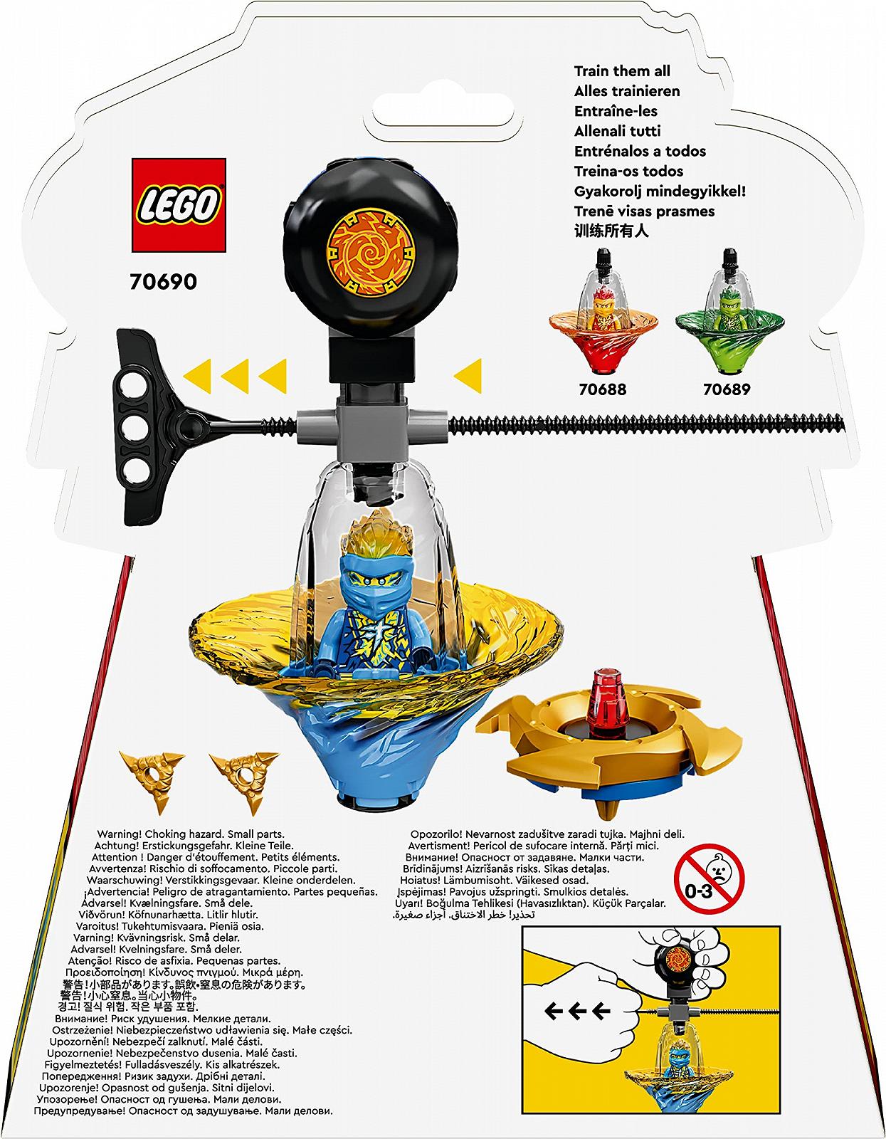 Блоки LEGO Ninjago 70690 Jays Spinjitzu Ninja Training, фото №5