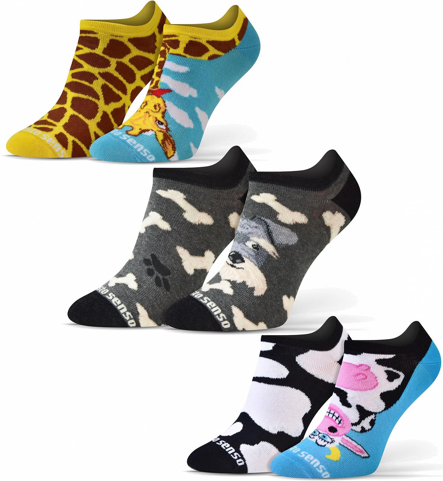 Носки Sesto Senso Trainer Unisex, Цветные хлопковые носки, Забавные носки для мужчин и женщин, 1-3 пары, фото №1