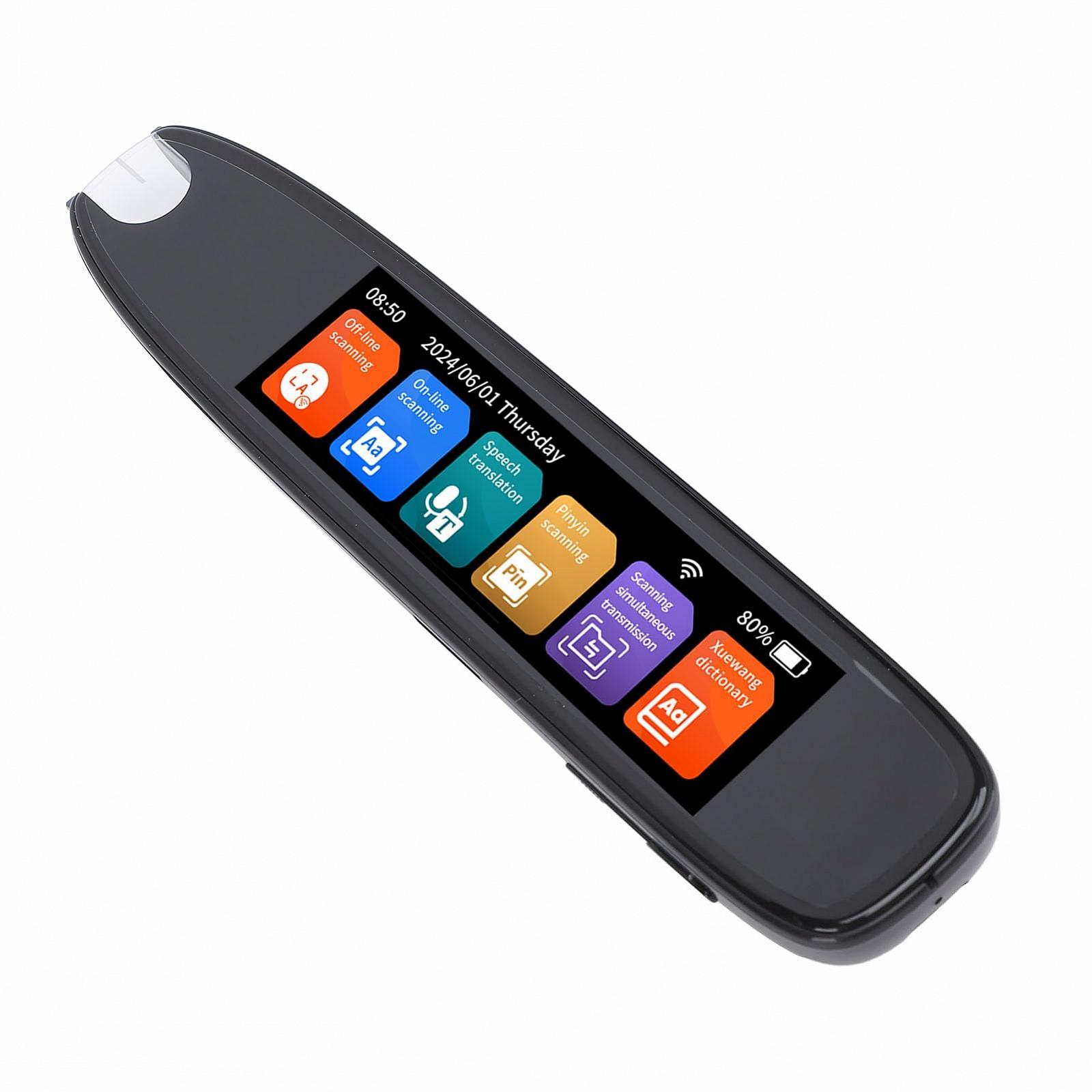 Ручка-сканер, 2-Way Wi-Fi Text to Voice OCR Digital Pen, 3.69 Дюймовый IPS сенсорный экран, устройство для перевода на 142 языка, поддержка перевода фотографий, фото №8