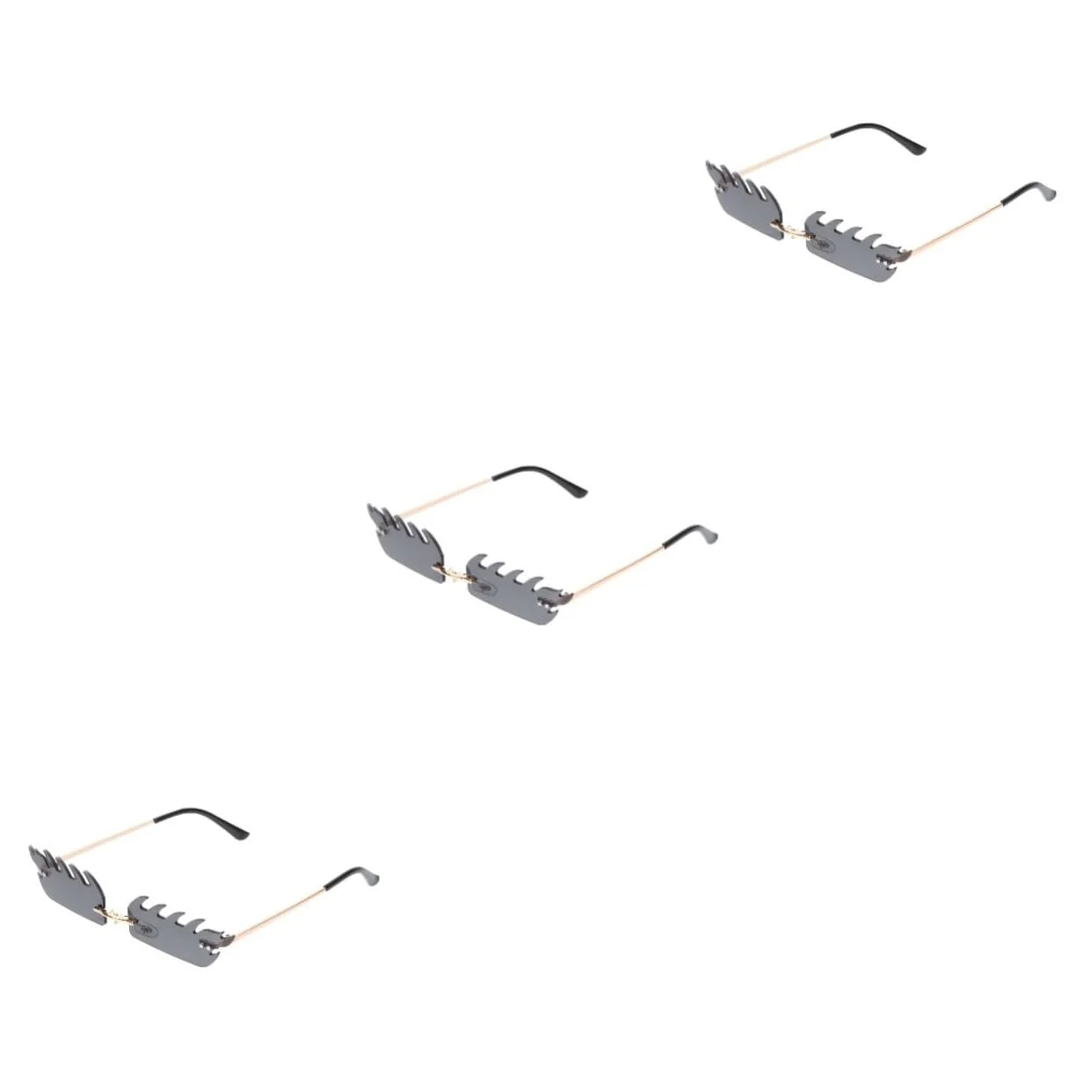 Солнцезащитные очки PACKOVE Без оправы 3 пары, фото №1