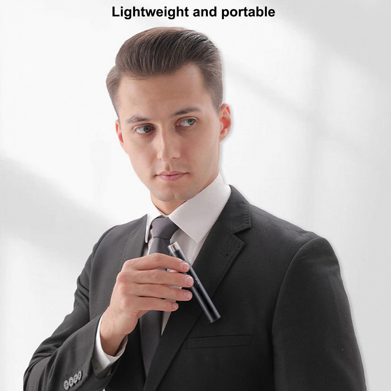 Тример Nasenhaarschneider 5V 360°-обертання Двосторонній знімний портативний, фото №4