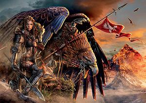 Пазл Educa Eagle Rider Fantasy 2000 элементов (19277) цена на synthetic.ua - Фото 1 Пазл Educa Eagle Rider Fantasy 2000 элементов (19277) synthetic.ua - Фото 1