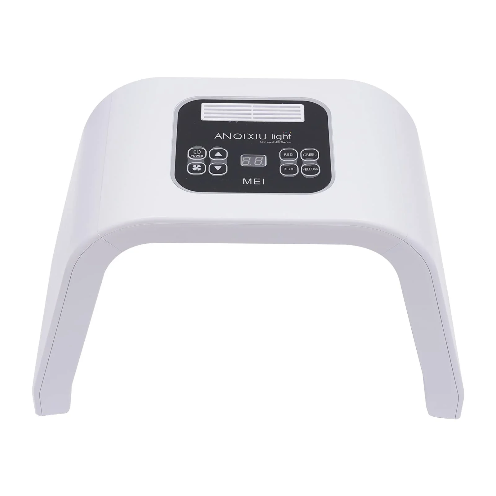 LED Устройство для фотонной терапии 7-цветный переключатель Маска для лица, шеи, тела Photon Therapy, фото №1