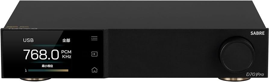 ЦАП Topping D70 Pro Sabre Чорний, фото №1 ЦАП Topping D70 Pro Sabre Чорний, фото №1