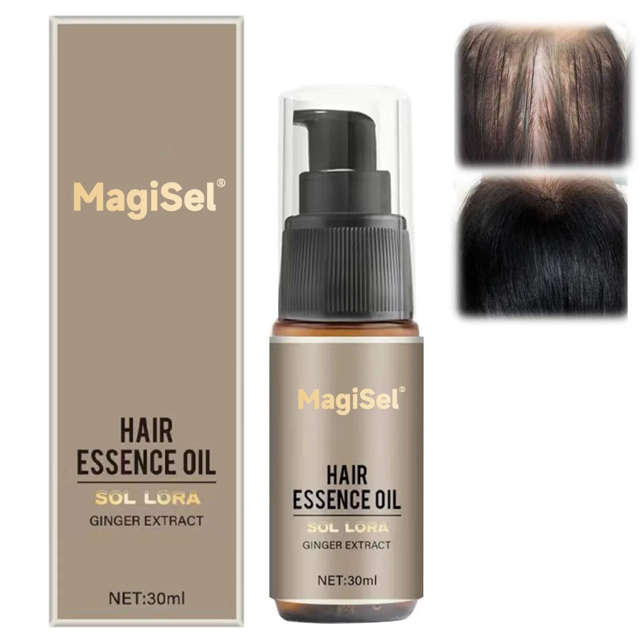 Сироватка для росту волосся Імбир Екстракт імбиру 30 мл, фото №1