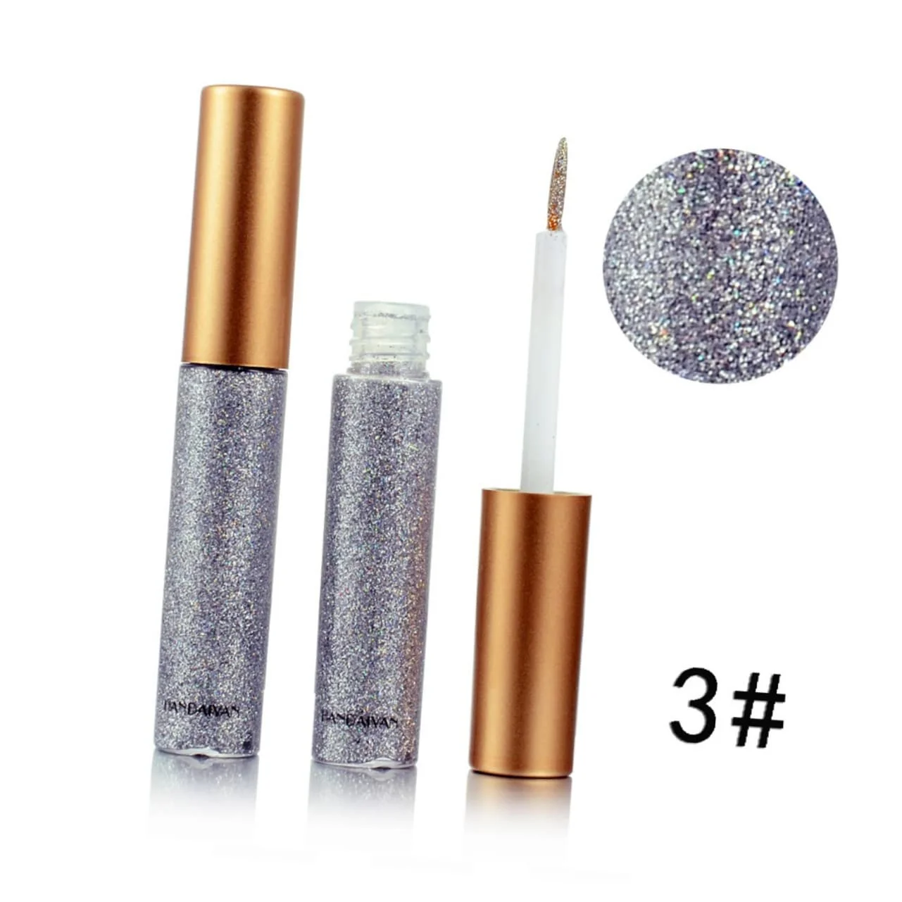 Рідка Підводка для очей FRCOLOR Блискуча Різнокольорова, фото №5