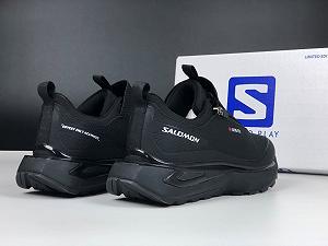 Чоловічі термо кросівки Salomon Odyssey Gore-Tex чорні осінь зима - Фото 1