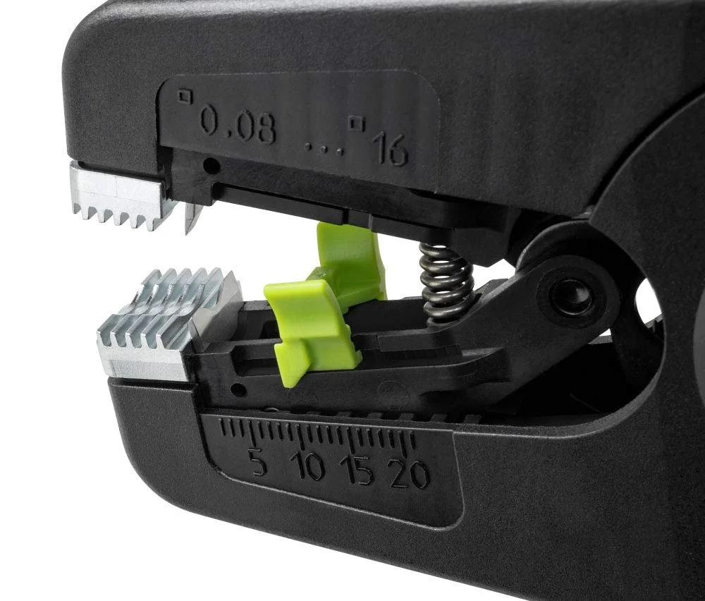Стриппер Rennsteig MultiStrip 16 707 040 0.08–16 мм² с интегрированным резаком двухкомпонентная рукоятка, фото №6