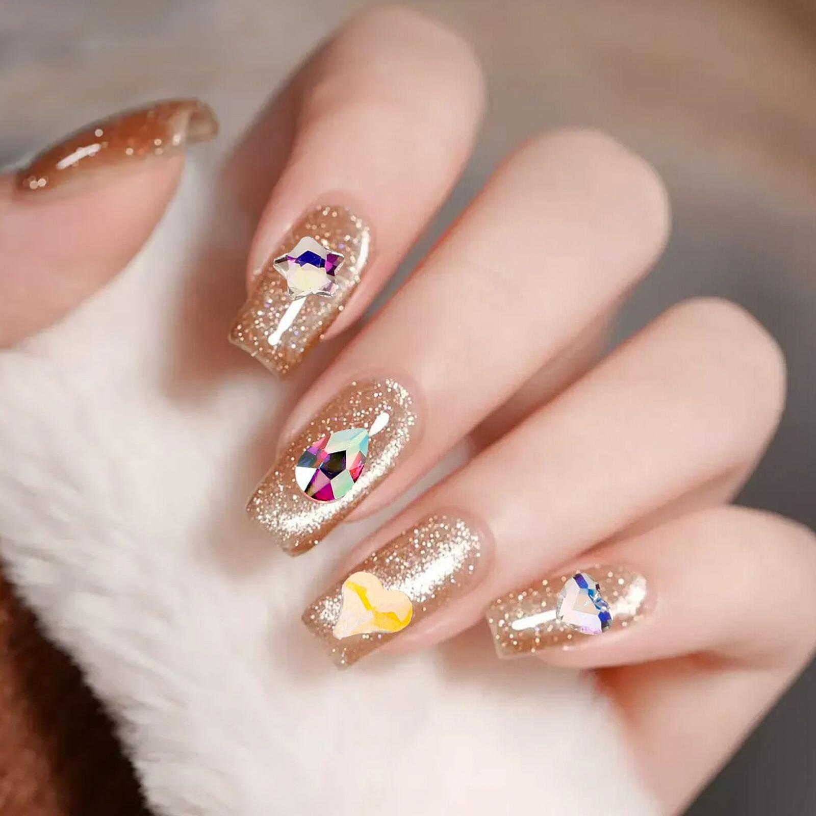 Блискітки 7g, нерегулярні, з блискітками для творчого манікюру, універсальні, фото №6