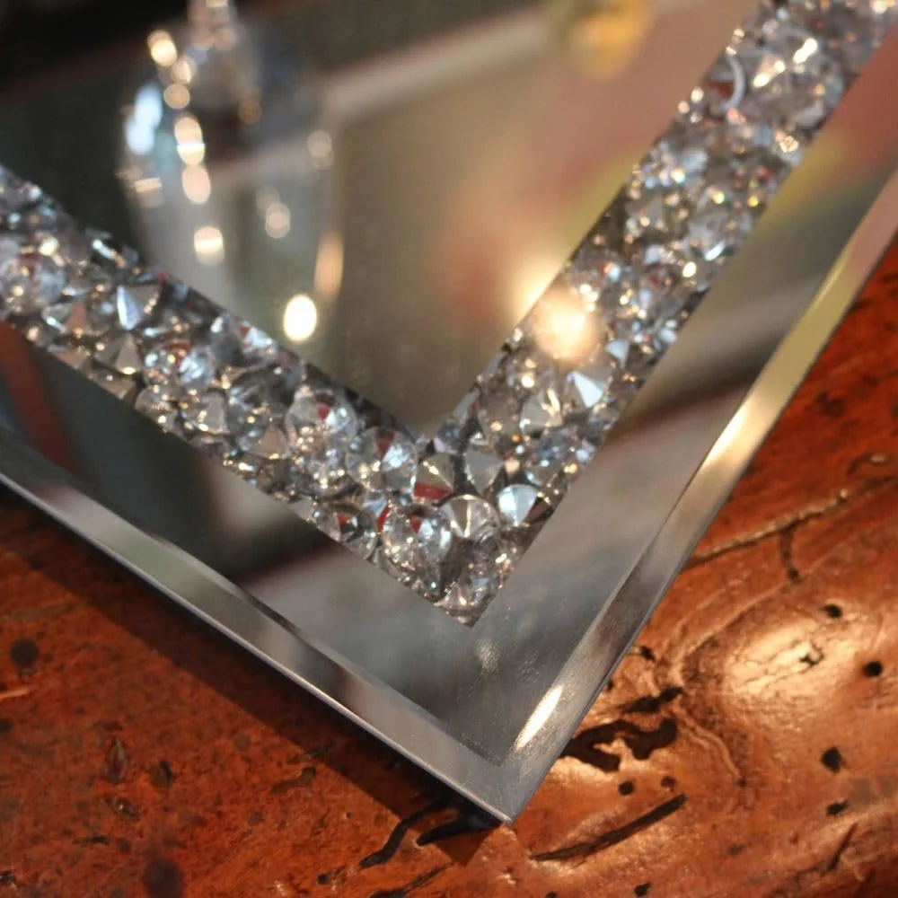 Декоративный поднос Зеркало Formano Камни, фото №4