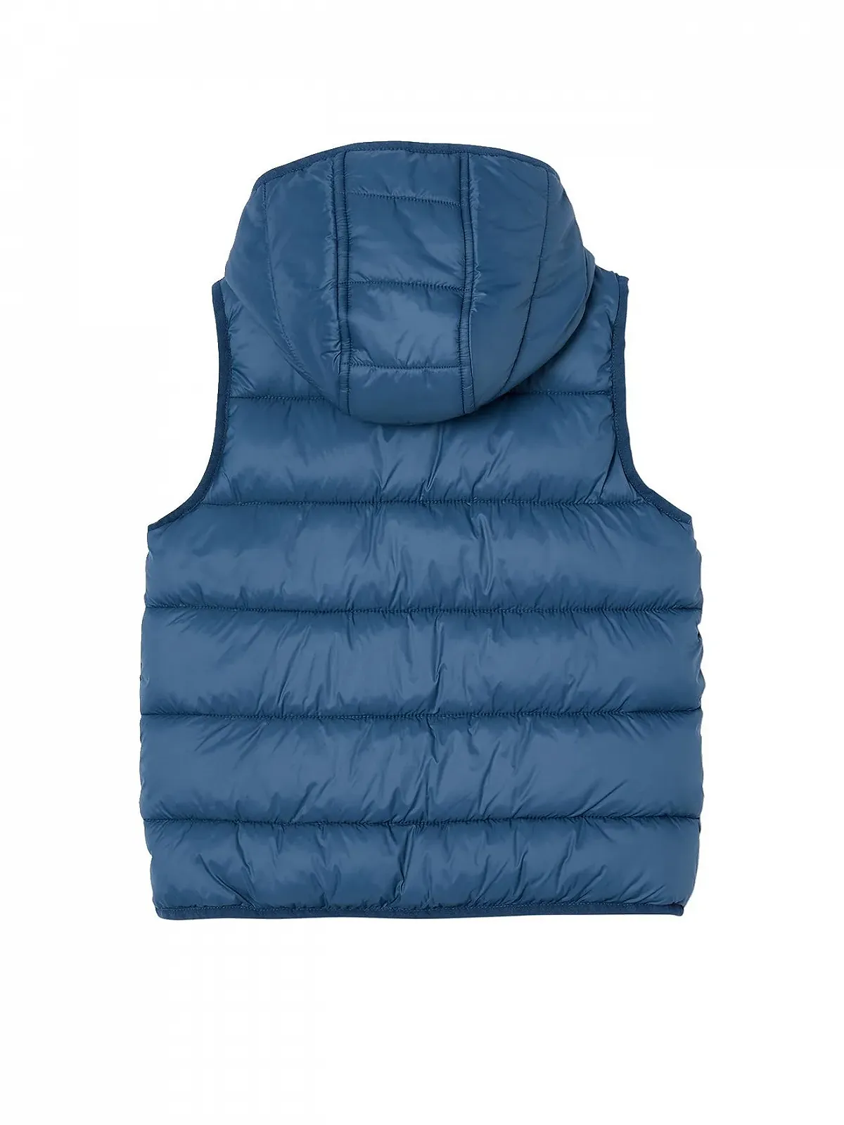 Жилет Vertbaudet для мальчиков стеганый с капюшоном и переработанного материала, фото №2 Жилет Vertbaudet для мальчиков стеганый с капюшоном и переработанного материала, фото №2