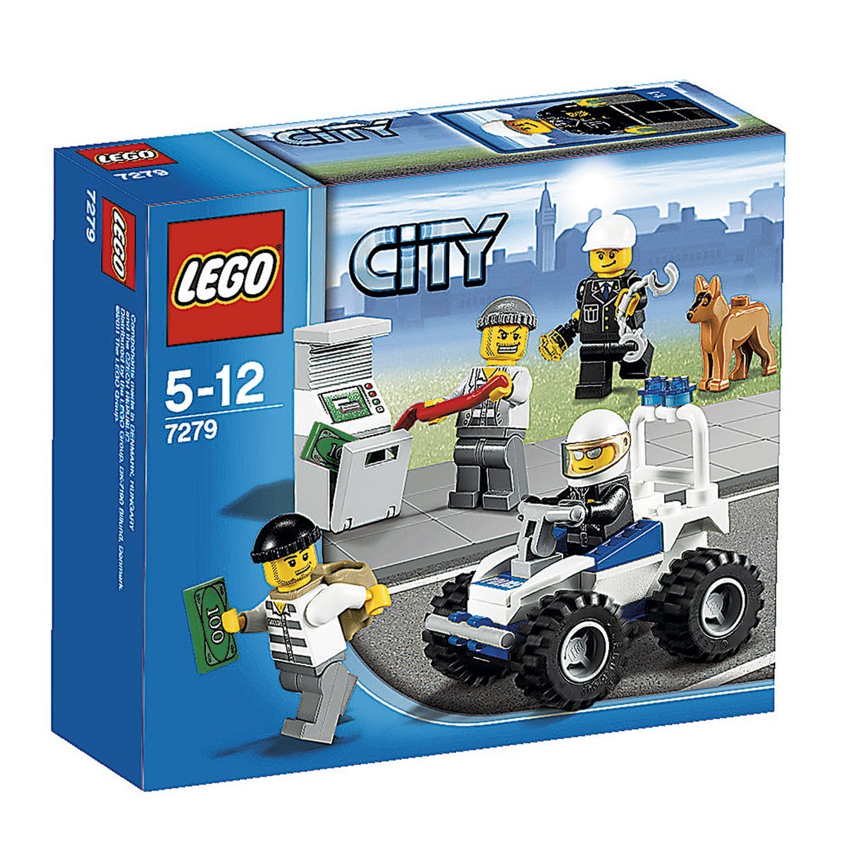 LEGO City 7279 Коллекция Минифигурок Полиции, фото №1