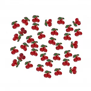 Подвески для дизайна ногтей Вишня, 40 шт - Фото 1