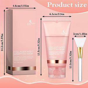 Маска Ночная Collagen для лица Peel-Off для сияющей кожи synthetic.ua - Фото 1