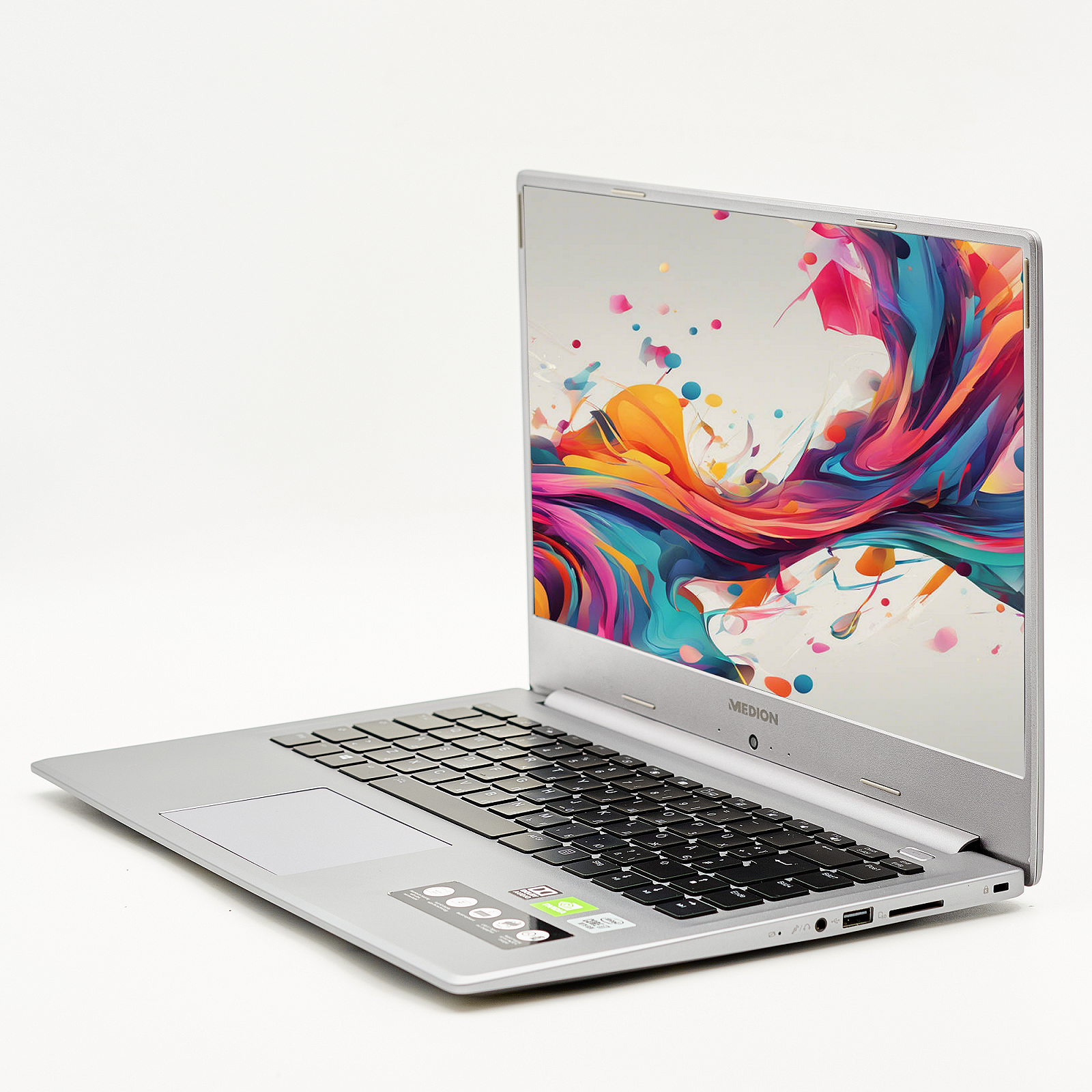 Ноутбук Medion Akoya S15447 Intel Core i7-10510U 32 ГБ RAM 512 ГБ SSD Nvidia GeForce Металлический корпус Б/У, фото №4