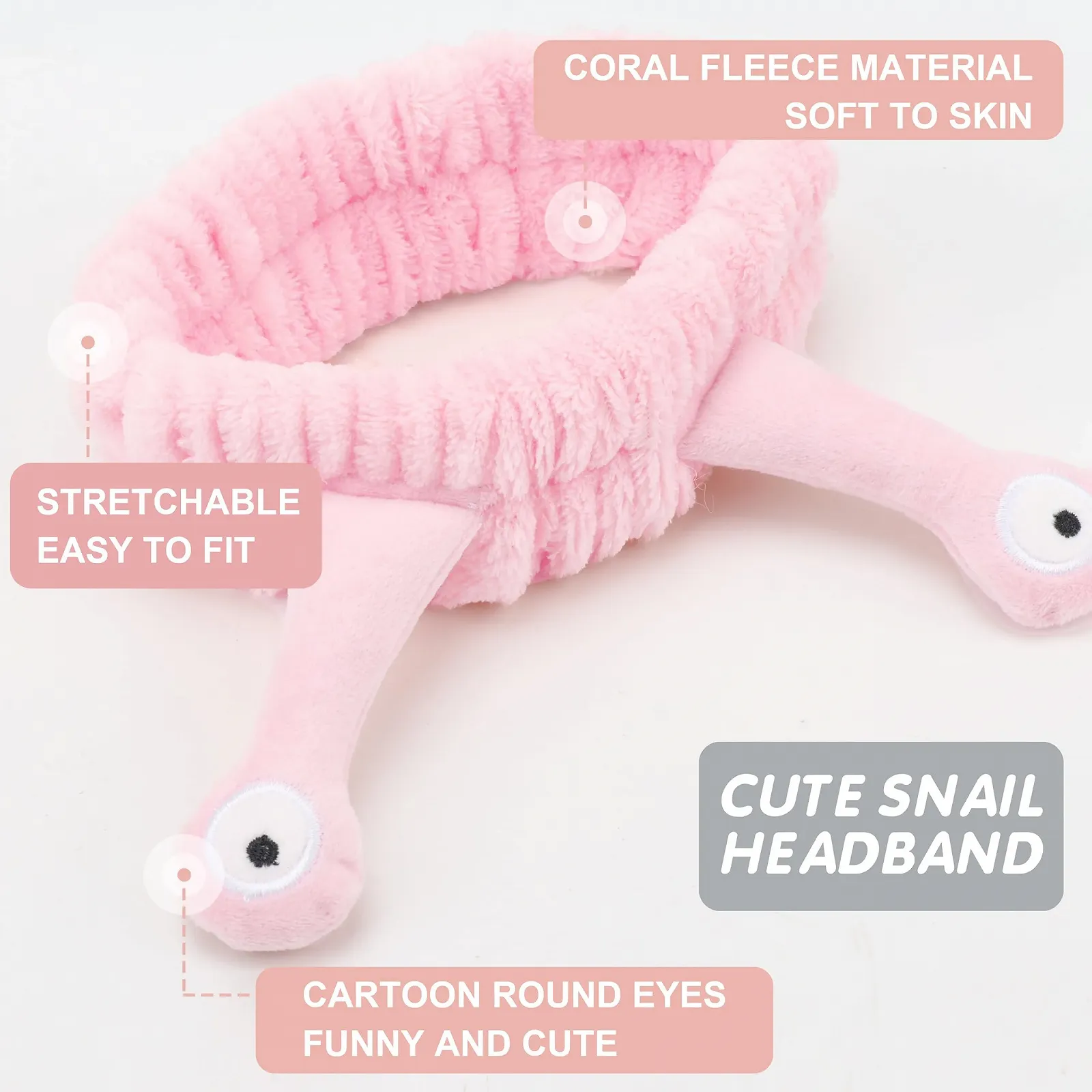 Пов'язка для Спа DRESHOW для вмивання обличчя, фото №2