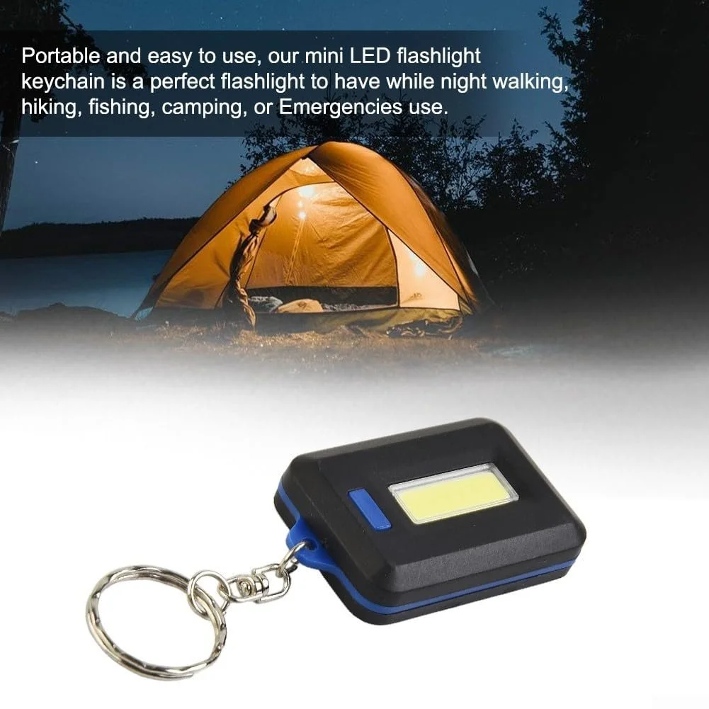 Міні ліхтарик LED брелок портативний, живлення від батарейок, 3 режими для кемпінгу, походів, риболовлі, прогулянок на природі компактний (Синій), фото №2 Міні ліхтарик LED брелок портативний, живлення від батарейок, 3 режими для кемпінгу, походів, риболовлі, прогулянок на природі компактний (Синій), фото №2