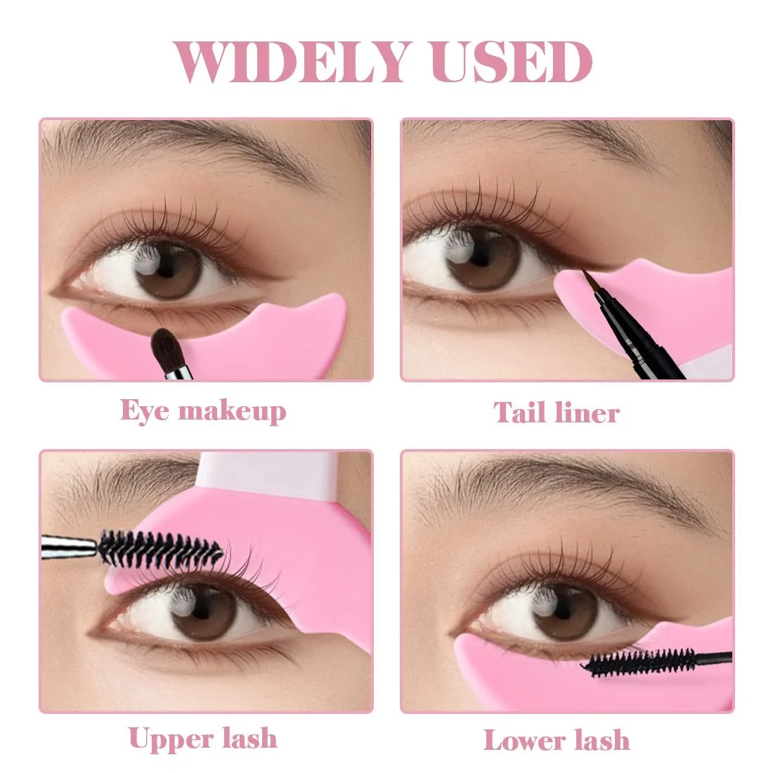 Шаблоны для глаз Eyeliner Eyelash для начинающих цветной набор, фото №3 Шаблоны для глаз Eyeliner Eyelash для начинающих цветной набор, фото №3