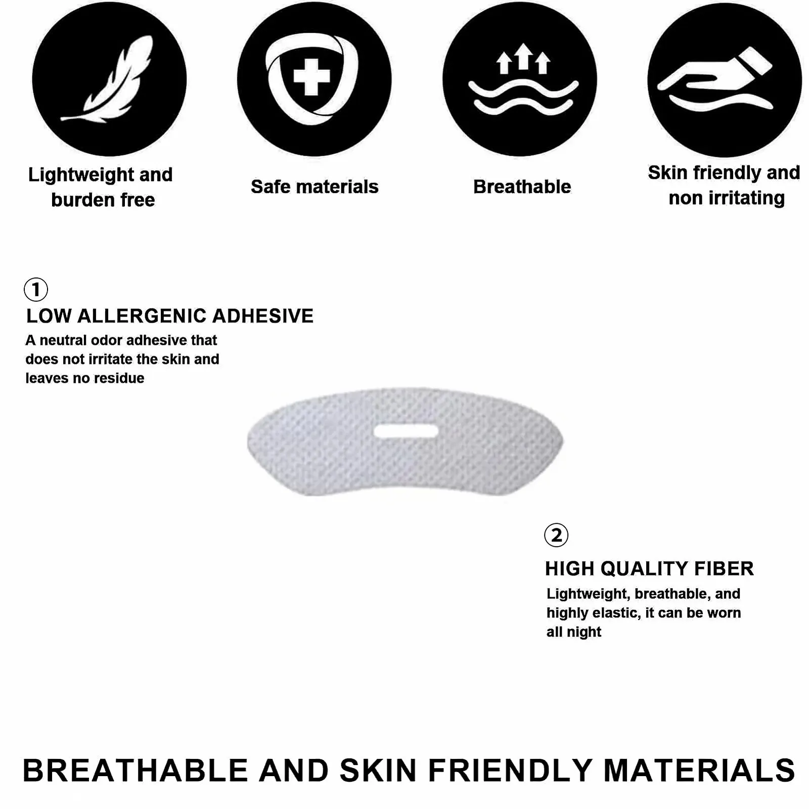 Пластирі від хропіння (60 шт), фото №3