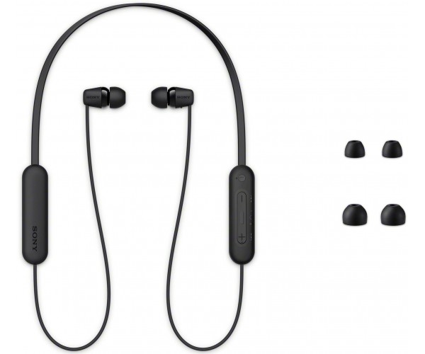 Sony Навушники WI-C100 In-ear IPX4 Wireless Чорний, фото №2