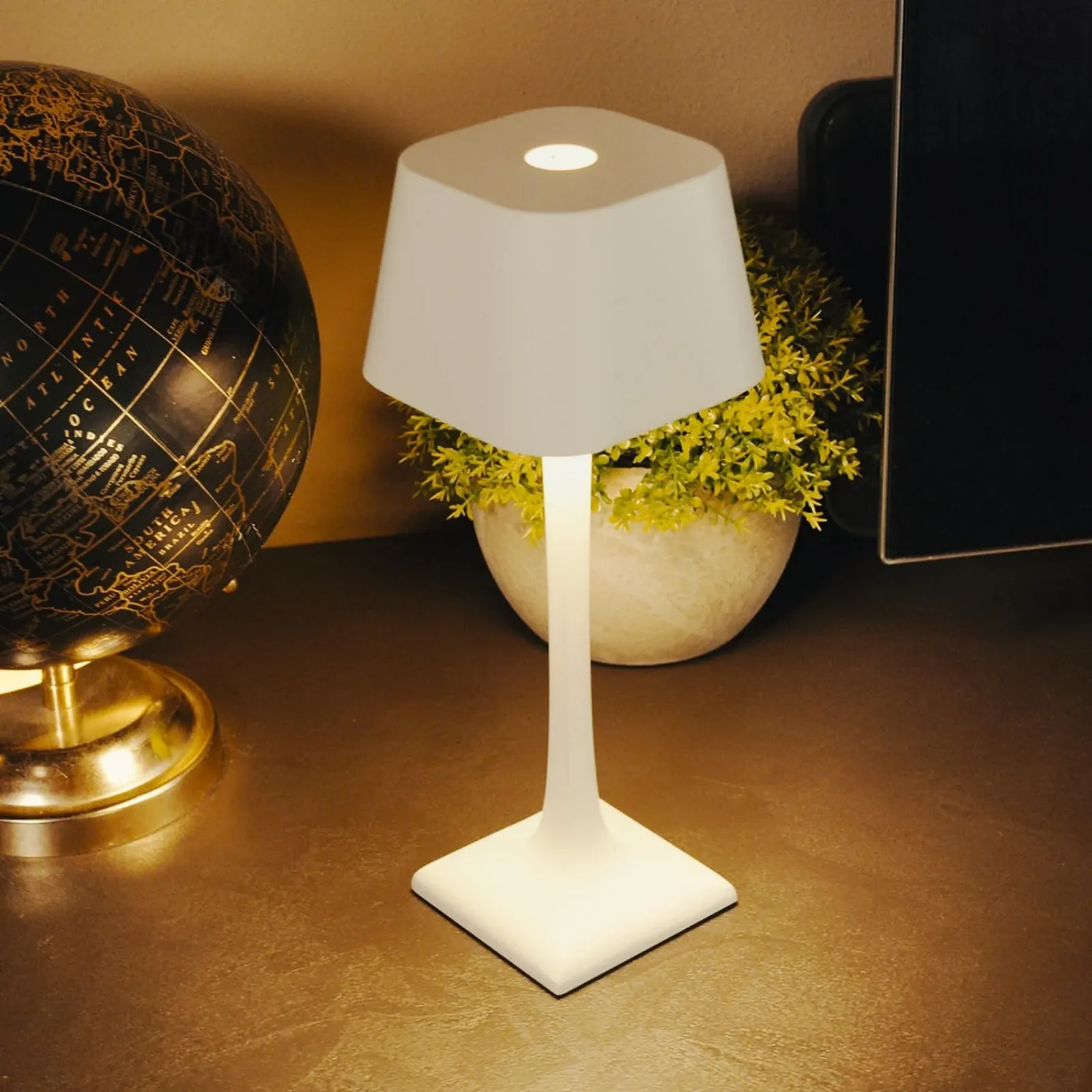 Настільна лампа Ti Glaphyra Wireless LED перезаряджувана IP54 2700K Алюміній, фото №3