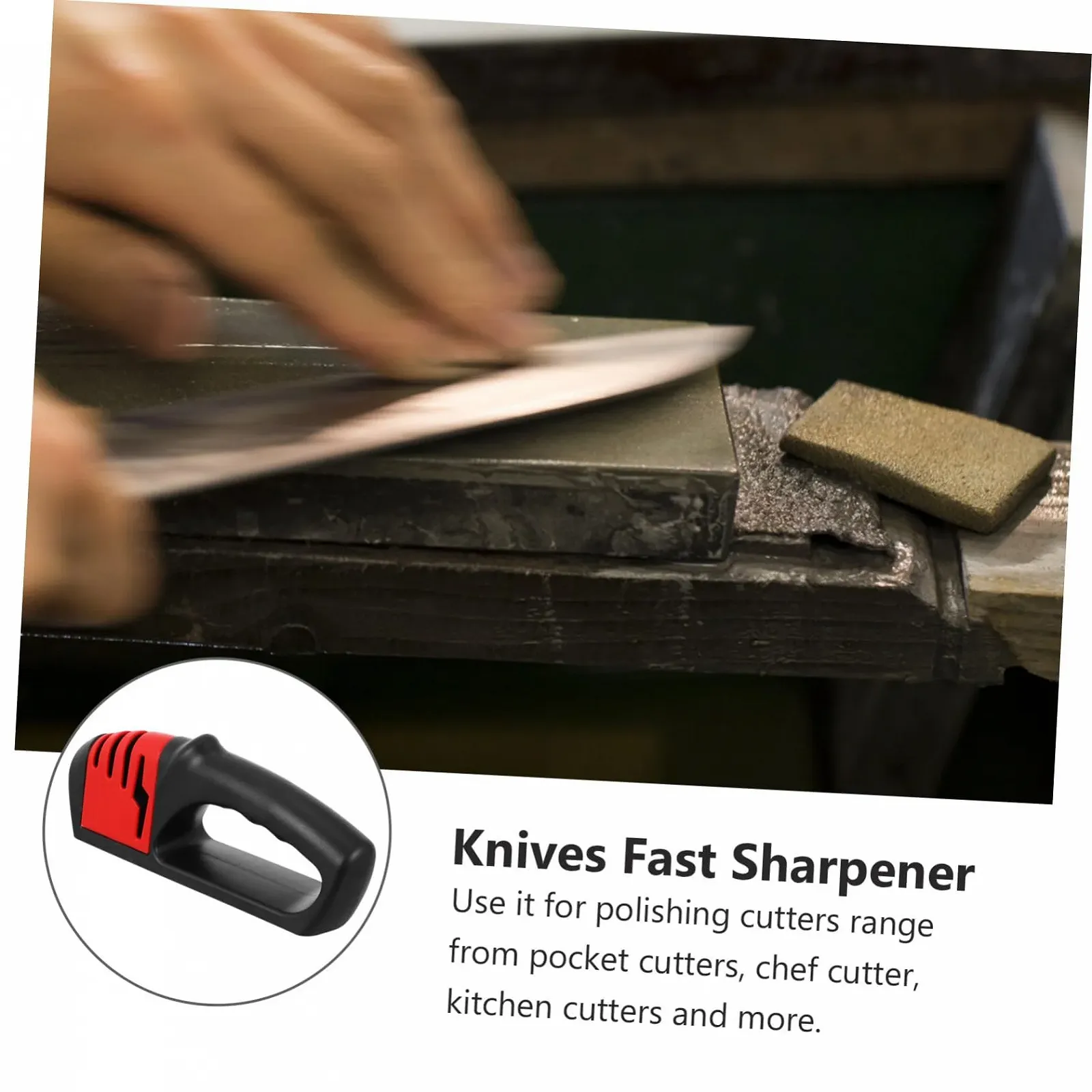 Точило для ножів GLEAVI ручне регульоване з нековзною ручкою, фото №8