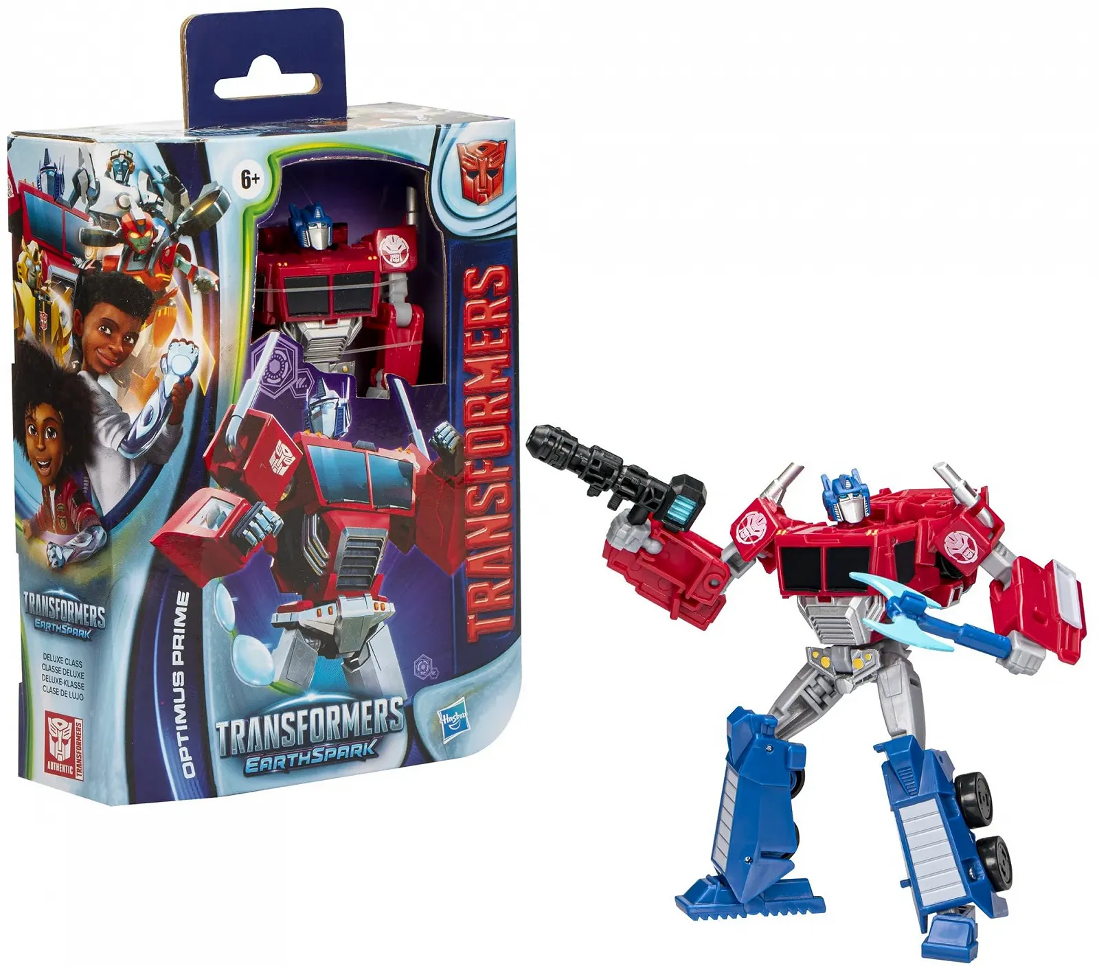Игровая фигурка Hasbro Transformers EarthSpark Optimus Prime Deluxe / 12,5 см, фото №8