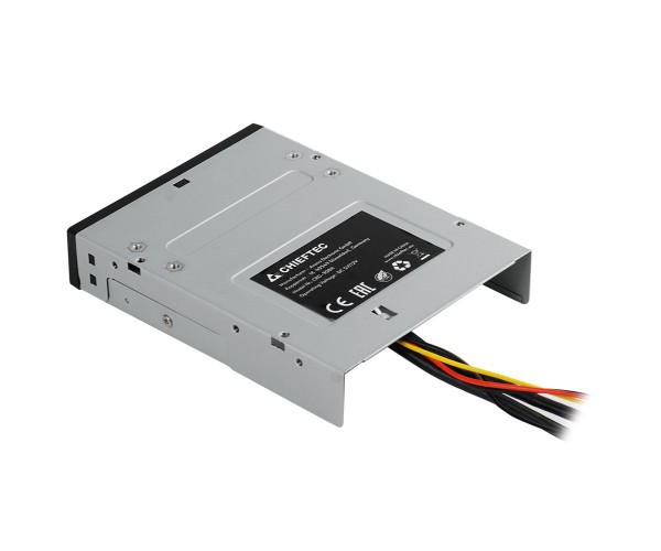 Card Reader 2x USB3.2, Type-C,1x PD3.0, 1x QC3.0 USB внутрішній 3.5" чорний CRD-908H Chieftec, фото №4