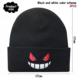 Вязаная шапка YCVBCY, 2 шт., детская шерстяная synthetic.ua - Фото 1