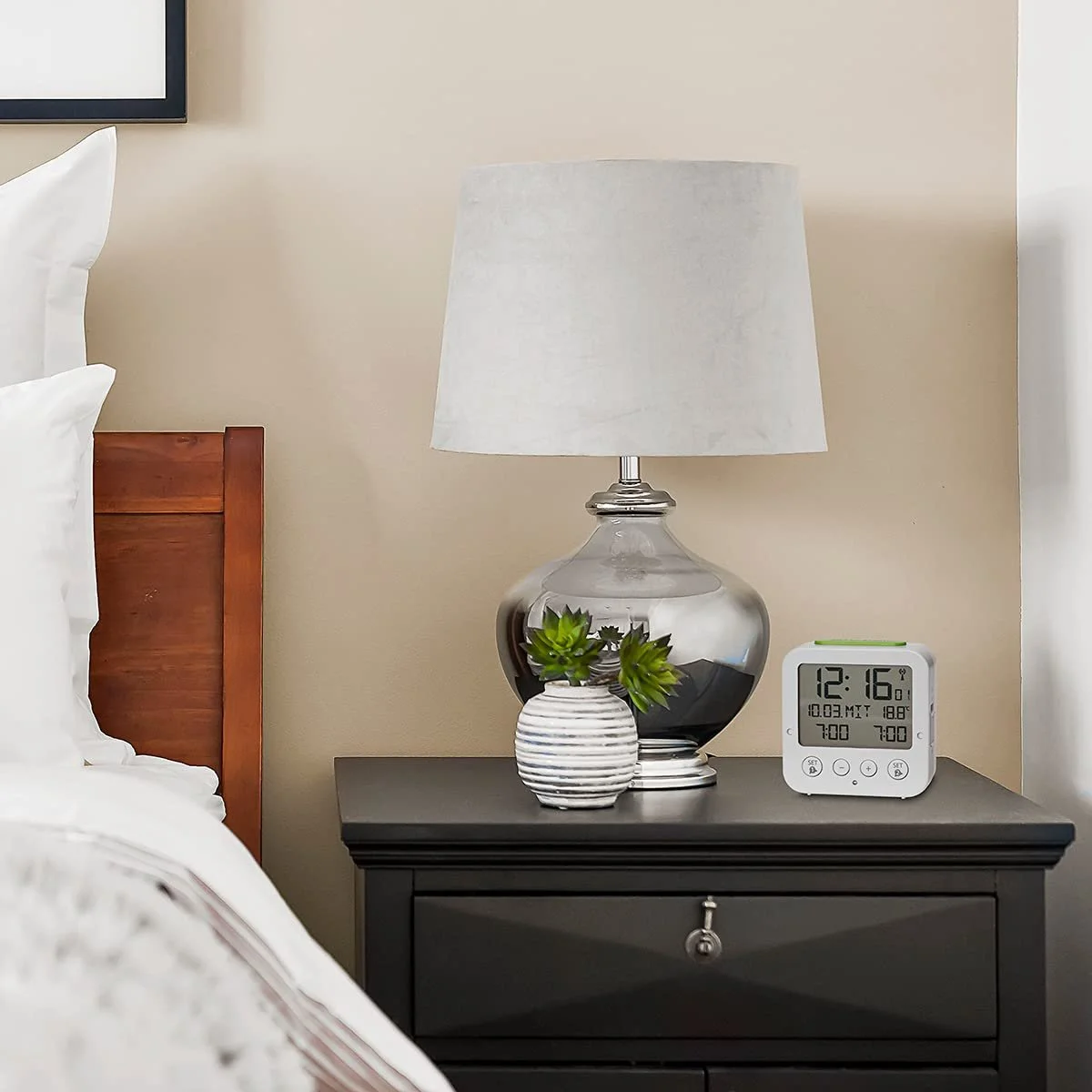 Радіогодинник-будильник TFA Dostmann Bingo 60.2528.01, фото №5