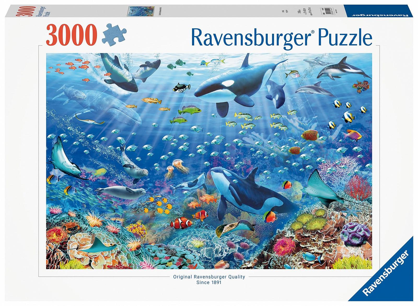 Пазл Ravensburger 17444 Colourful Underwater Fun 3000 деталей, фото №2