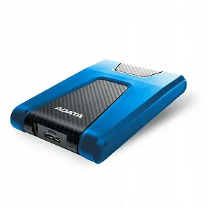 Внешний жесткий диск ADATA DashDrive Durable HD650 AHD650-1TU31-CBL 1 TB 2.5" USB 3.1 Синий synthetic.ua - Фото 1