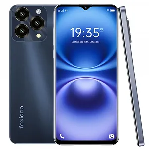Смартфон Android 8GB + 64GB Octa Core 90Hz 6.52" HD+ 4000 мАч 13MP + 5MP Dual SIM 4G Black - Фото 1