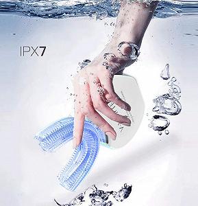 Електрична ультразвукова зубна щітка Автоматична 360° Біла synthetic.ua - Фото 1