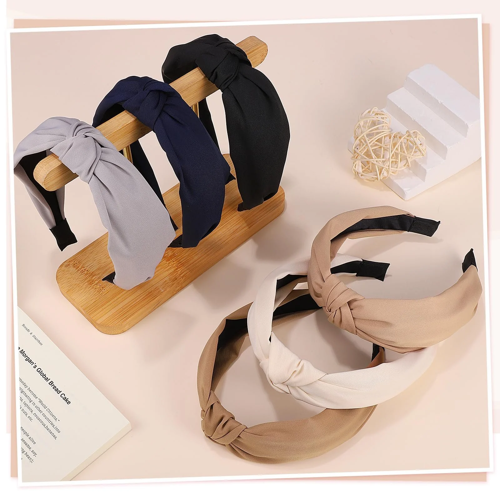 Набір жіночих обручів на голову 6 шт, фото №5