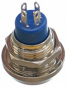 Кнопка антивандальна VJ Parts d18mm стрижка 12mm h19mm 4 контакту synthetic.ua - Фото 1