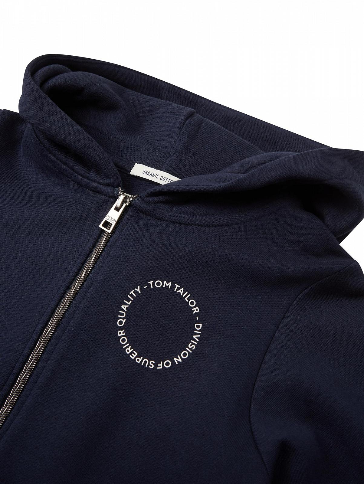 Толстовка детская TOM TAILOR с принтом из органического хлопка, фото №3