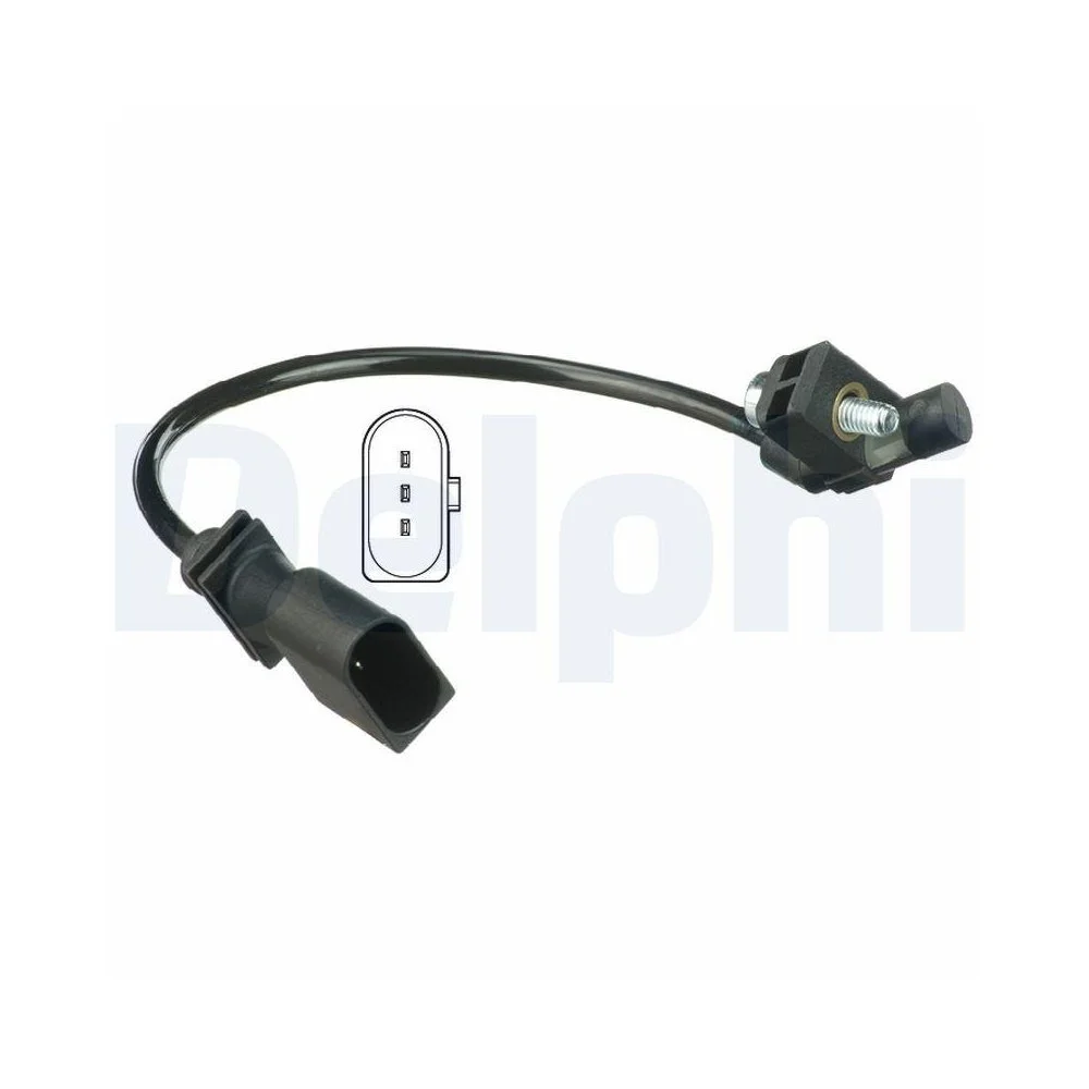 Датчик положения коленвала DELPHI SS11056 для BMW HITACHI, фото №1